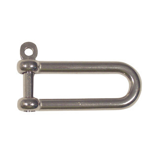 Shackle 8mm Long D Stainless Steel