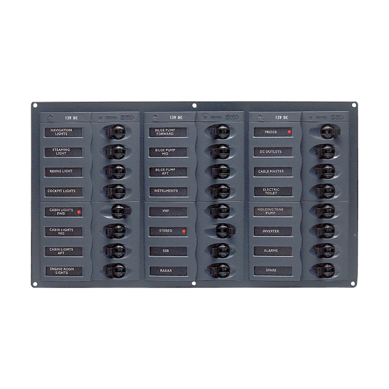 BEP Contour Circuit Breaker Panels - No Meters - 113176