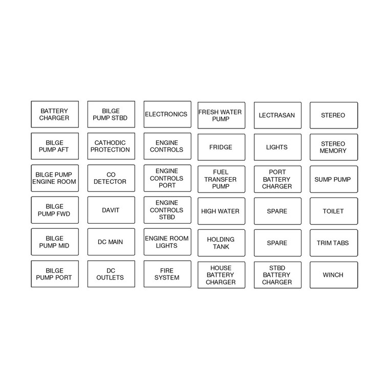 BEP Contour Connect Labels - 113696