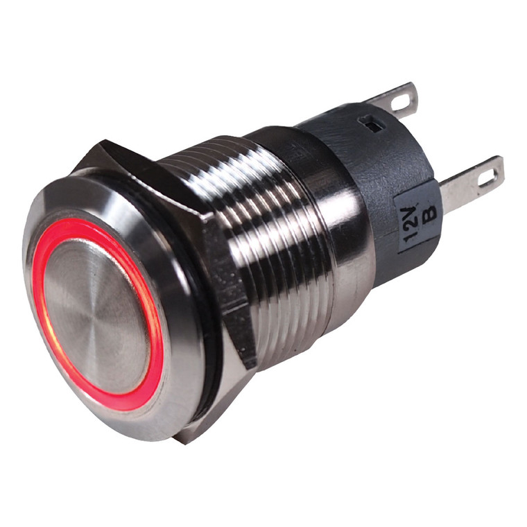 BEP Stainless Steel Push Button Switches & Buzzers - 114212
