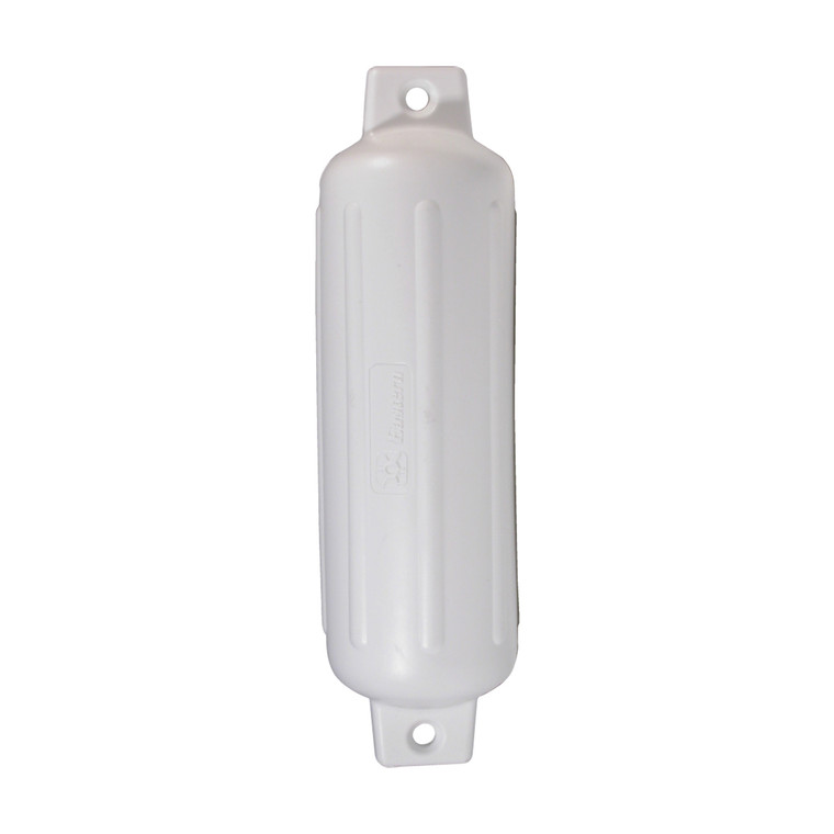 White Moulded Inflatable Fender - 145 x 510mm