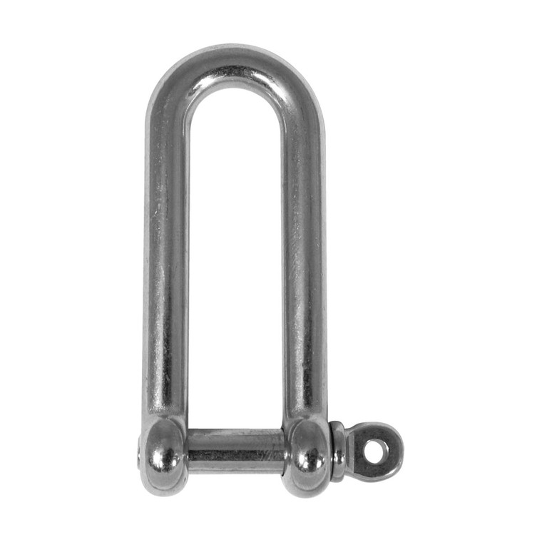 Stainless-Steel Long D-Shackle - 4mm Pin