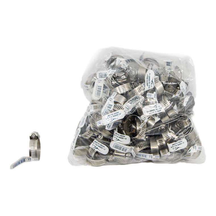 BLA Stainless Steel Hose Clamps - Bulk Bagged - 136422B