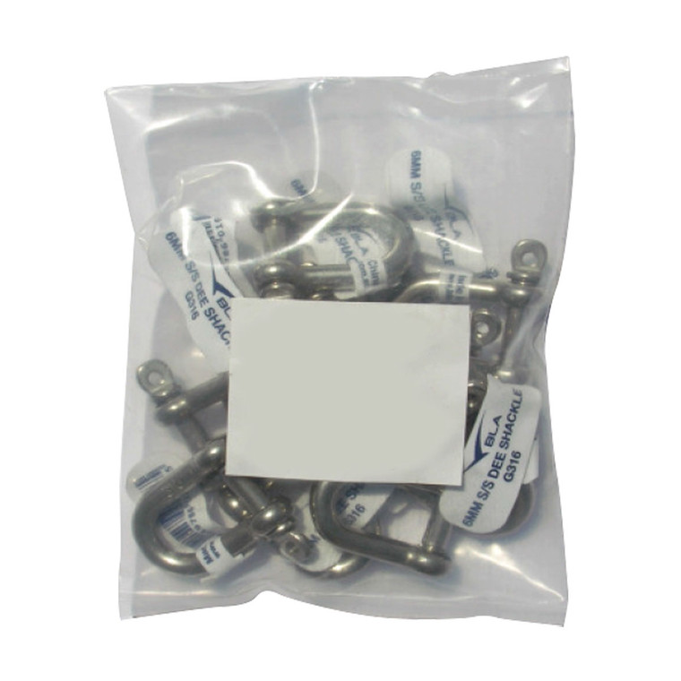 BLA Standard D-Shackles - Stainless Steel - 161006B10