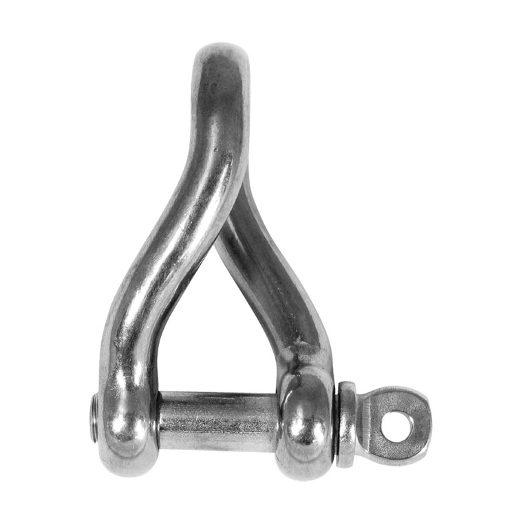 BLA Twisted Shackles - Stainless Steel - 161112