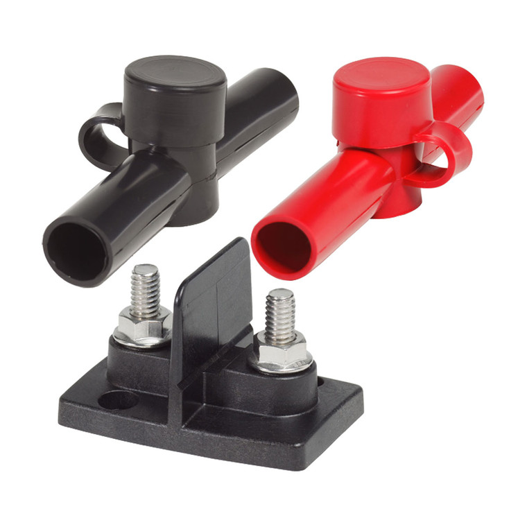Blue Sea Systems Dual Cable Connectors - PowerPost - BS-2017B