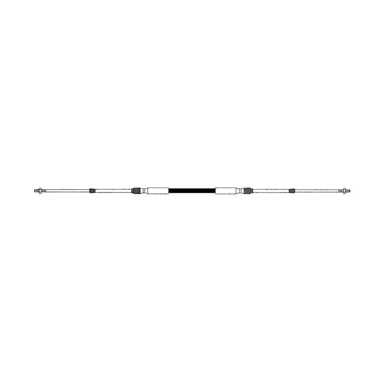 CC330 Mid Range Control Cables - Black - 303120