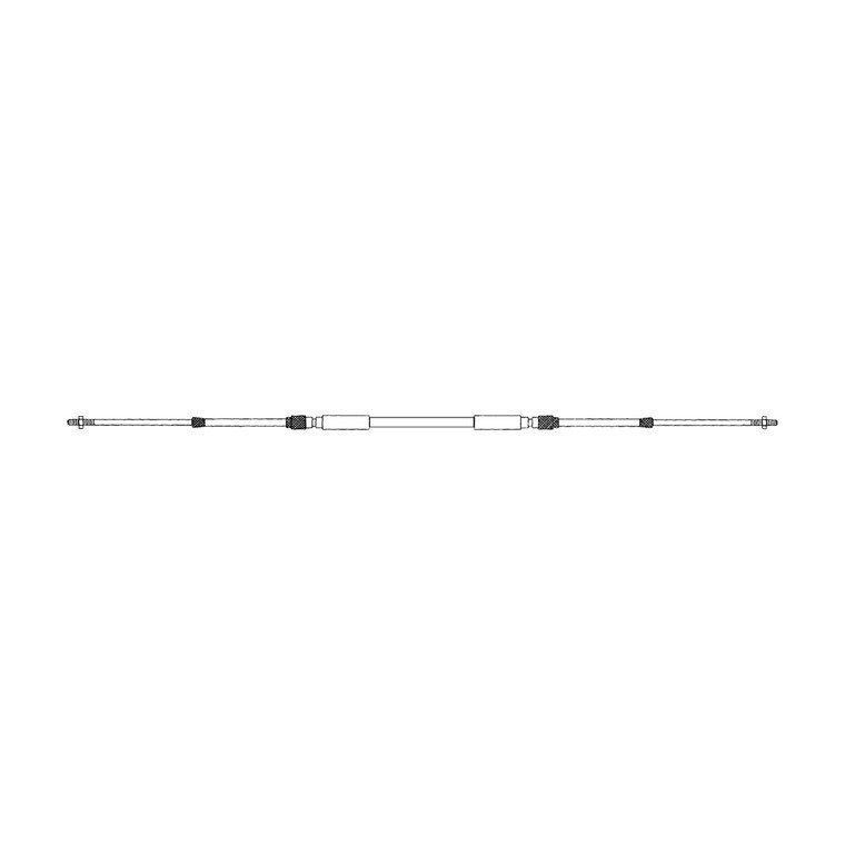 CCX633 XTREME Premium Control Cables - Black & Red - 303209