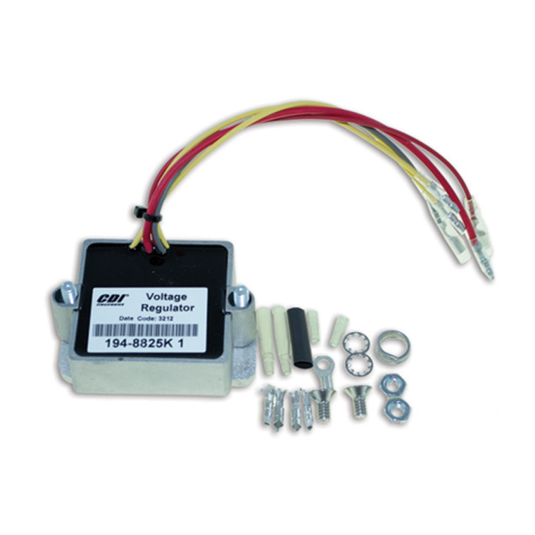 CDI Electronics Voltage Regulator Kit 6 Cyl 16 amp - Mercury, Mariner