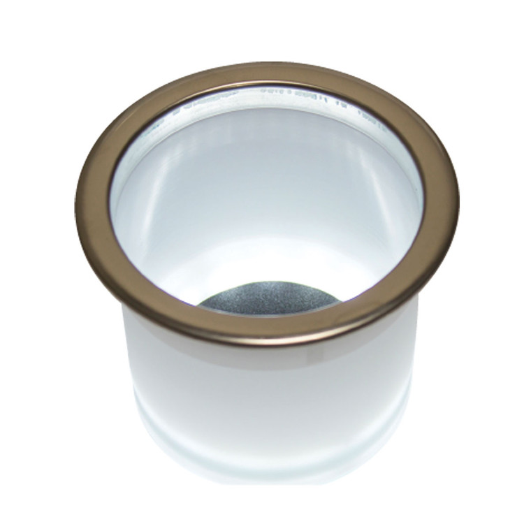 LED Lighted Stainless Steel Rim Drink Holder - 194120