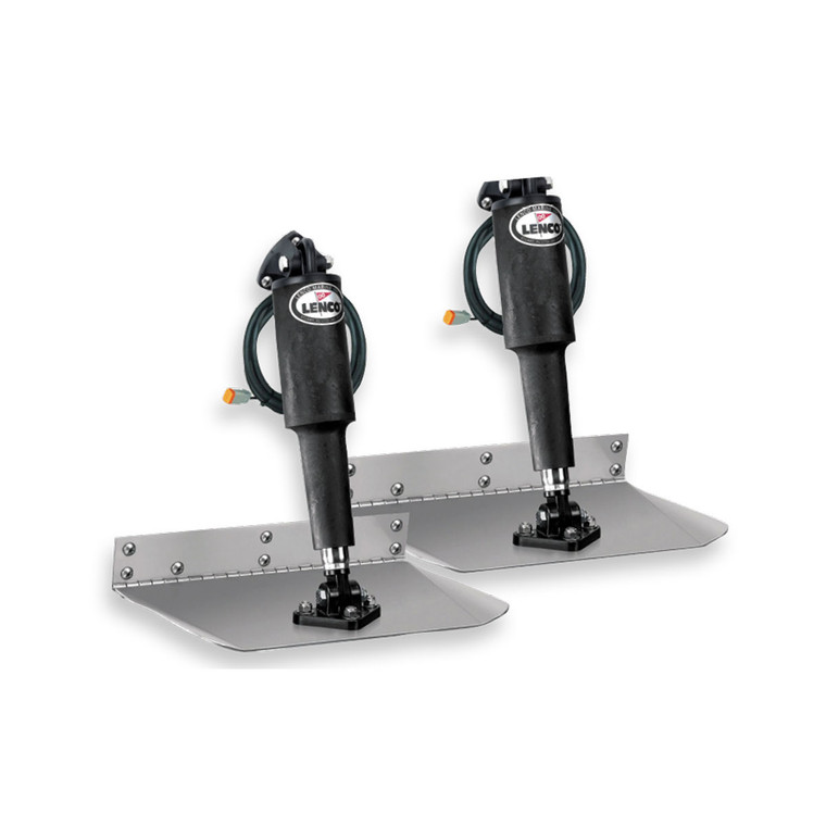 Lenco Standard Mount Trim Tab - 12-Gauge Blades / 12-Volt Actuators - 312443