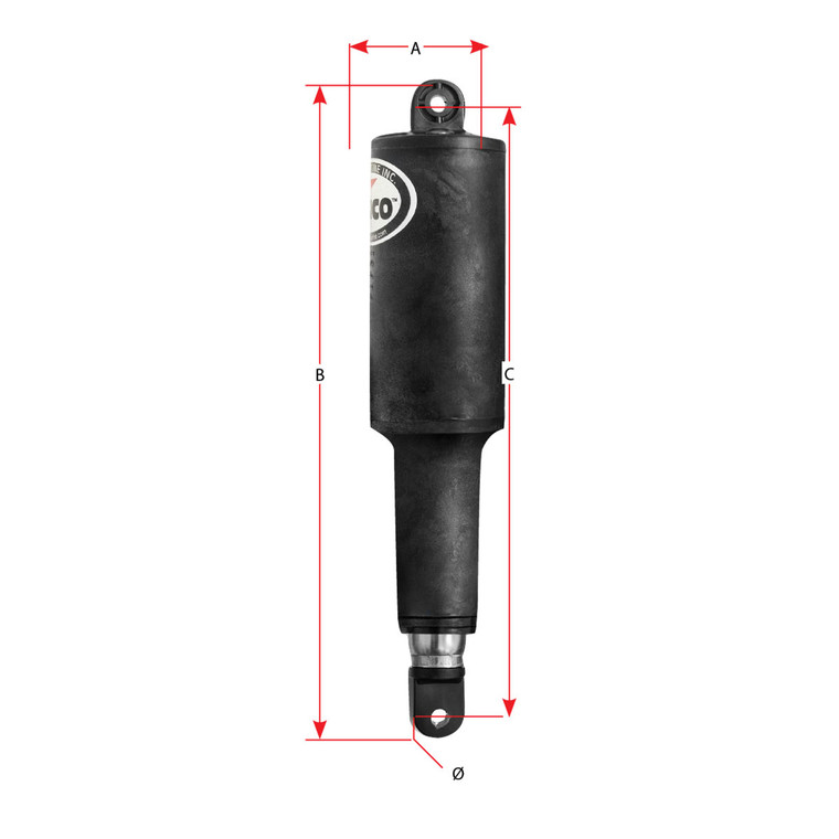 Lenco Trim Tab Actuators - 12 & 24 Volt Models - 312610