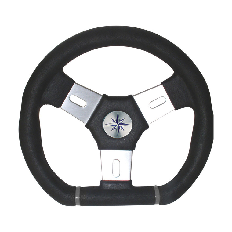 Luisi Steering Wheel - Elba Three Spoke Aluminium - 271116
