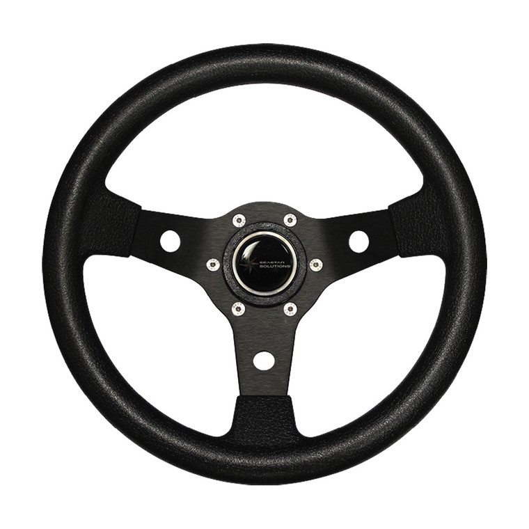 Luisi Falcon Three-Spoke Aluminium Steering Wheel
