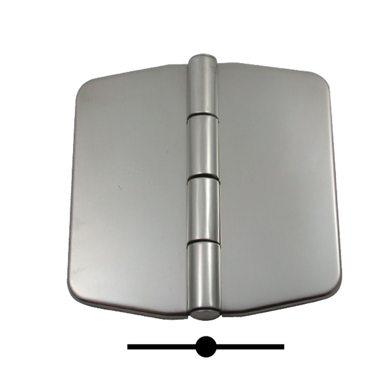 Marine Town Covered Hinges - Stainless Steel - 193612