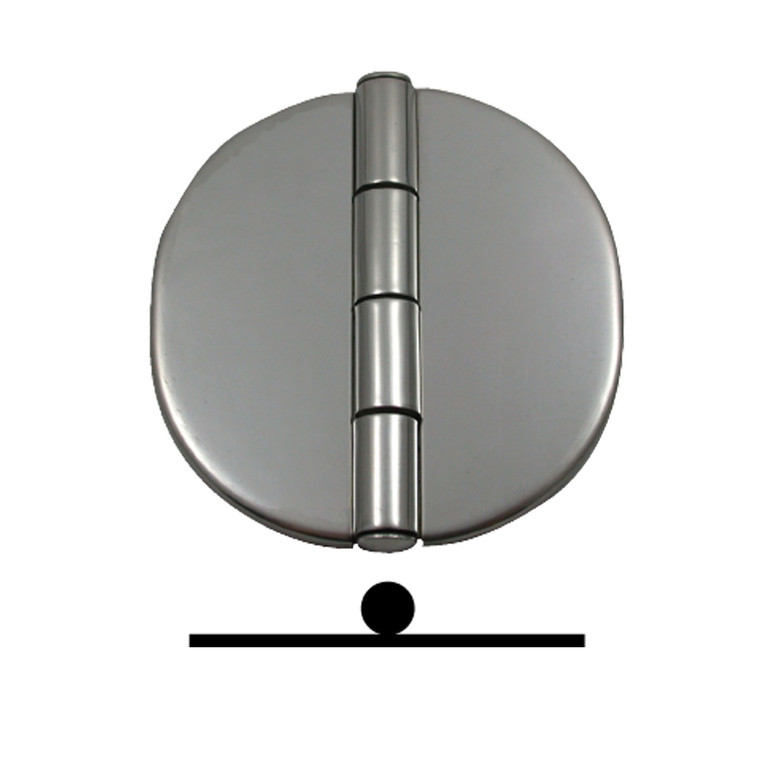Marine Town Covered Hinges - Stainless Steel - 193614