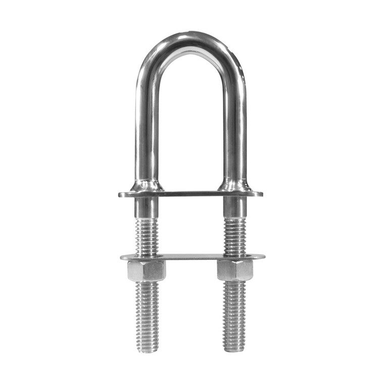 Marine Town Deluxe Bow 'U' Bolts - Stainless Steel - 165002