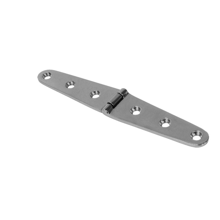 Marine Town Cast 316 Stainless Steel Strap Hinges - 154 x 26mm - Pair