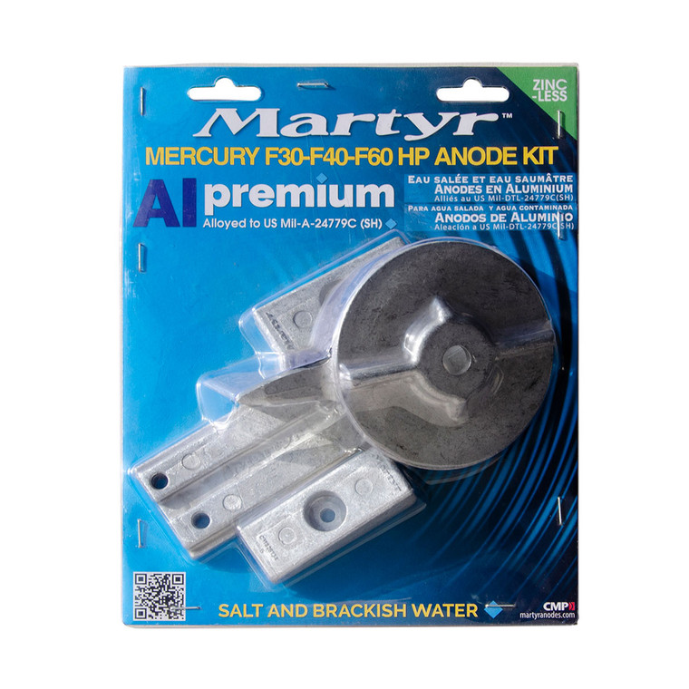 Mercury/Mercruiser Type Anode - Kits - 191625