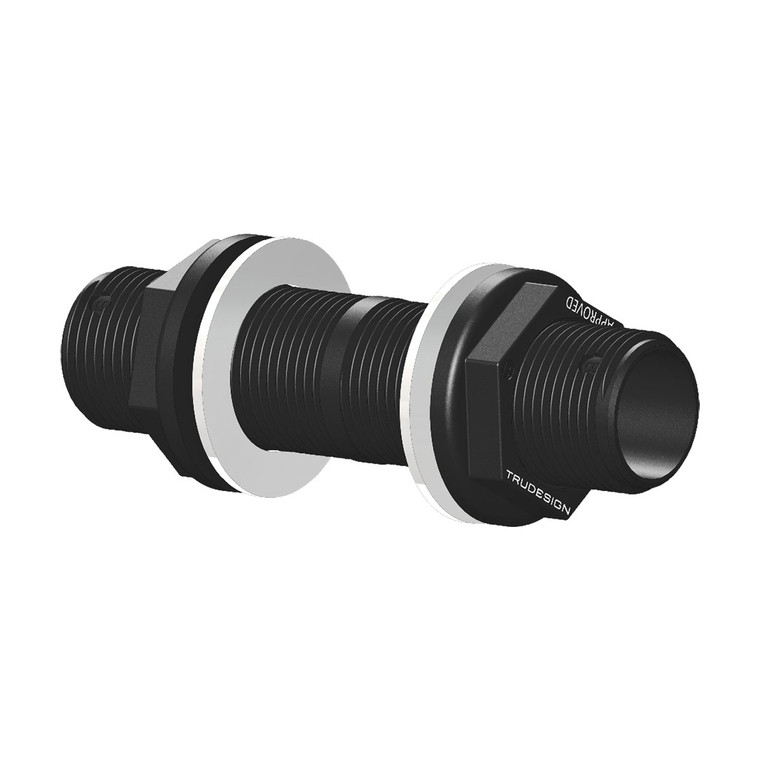 TruDesign Threaded Tube - Through Bulk Head - 138645