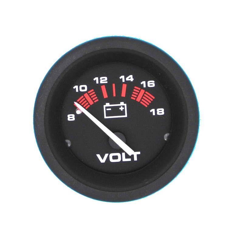 Veethree Electronics Black Amega Domed Gauges - 112314