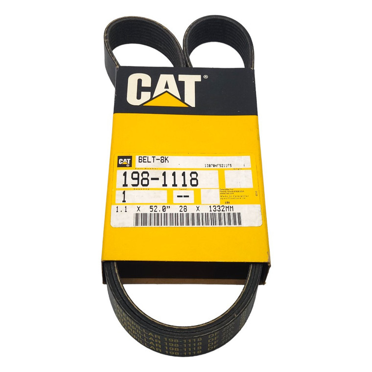 Caterpillar Serpentine Belt - 198-1118