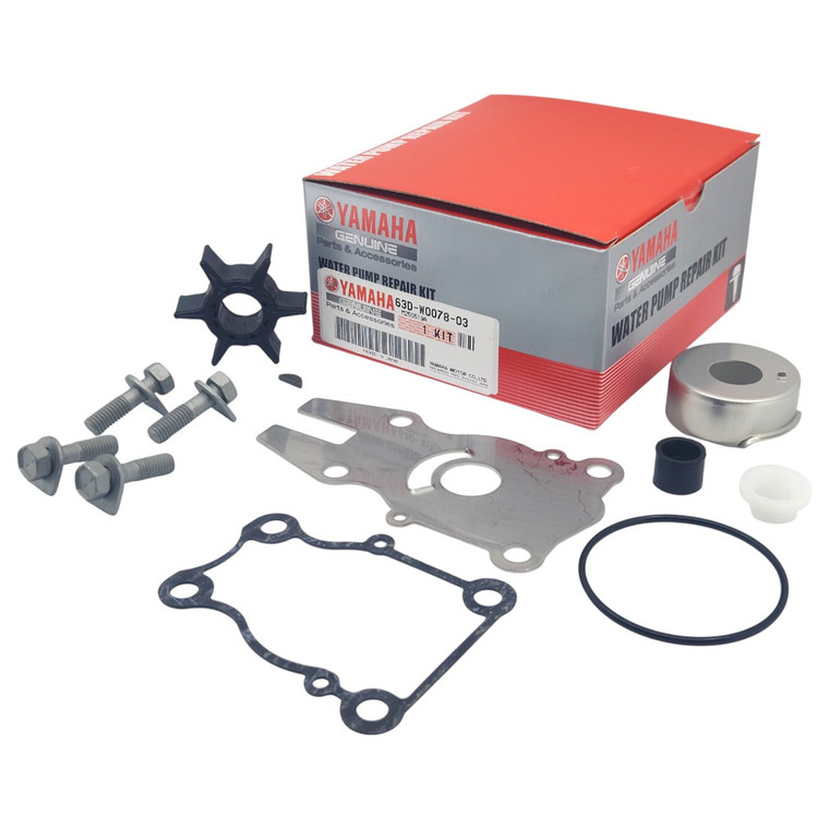Genuine Yamaha Water Pump Kit - 63D-W0078-03