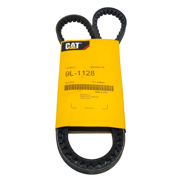 Caterpillar 3208 1448mm Cogged V-Belt - 9L-1128