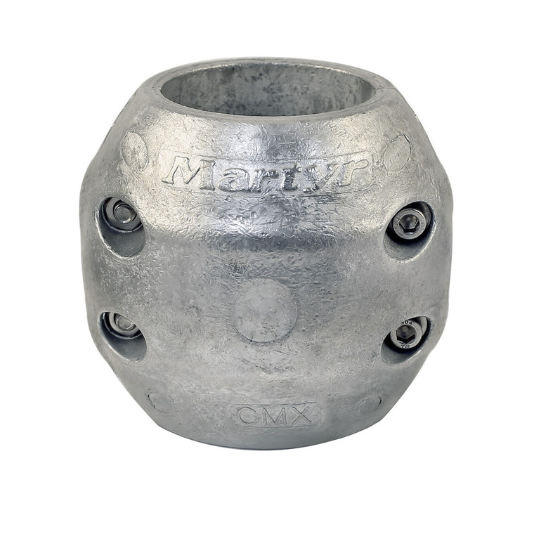 4 Bolt Aluminium Marine Propeller Shaft Anode - 2-1/4"