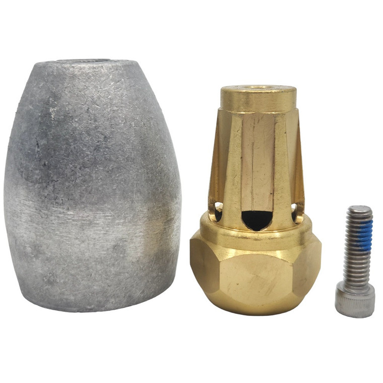 Bravo 3 Prop Marine Anode Aluminium + Insert