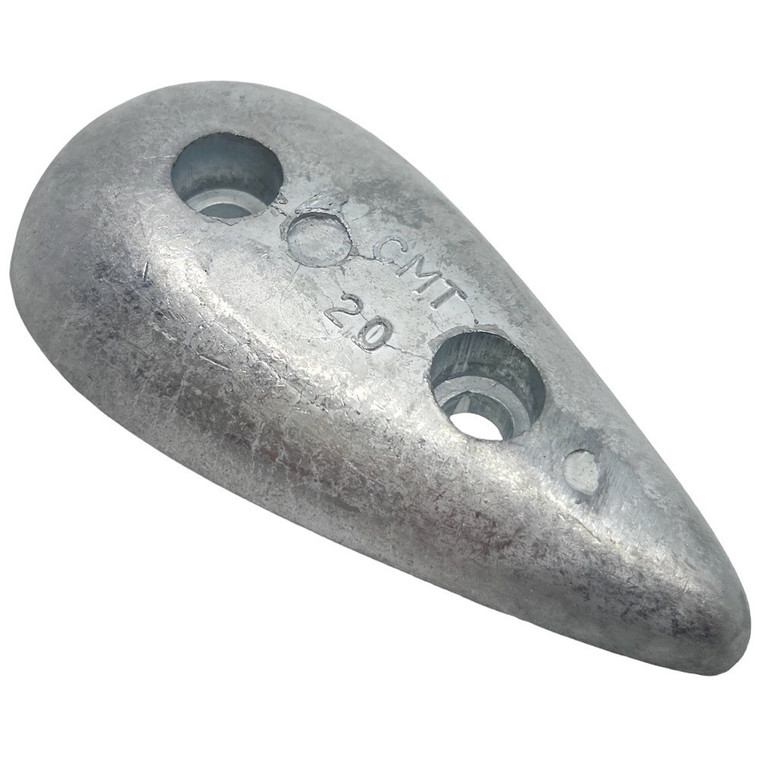 Teardrop Aluminium Hull Marine Anode