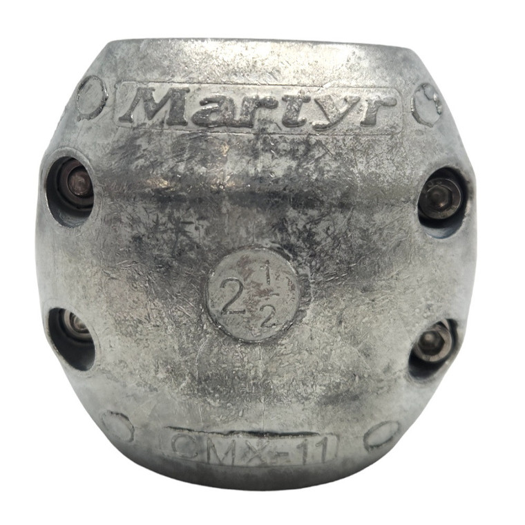 4 Bolt Zinc Marine Propeller Shaft Anode - 5.5"