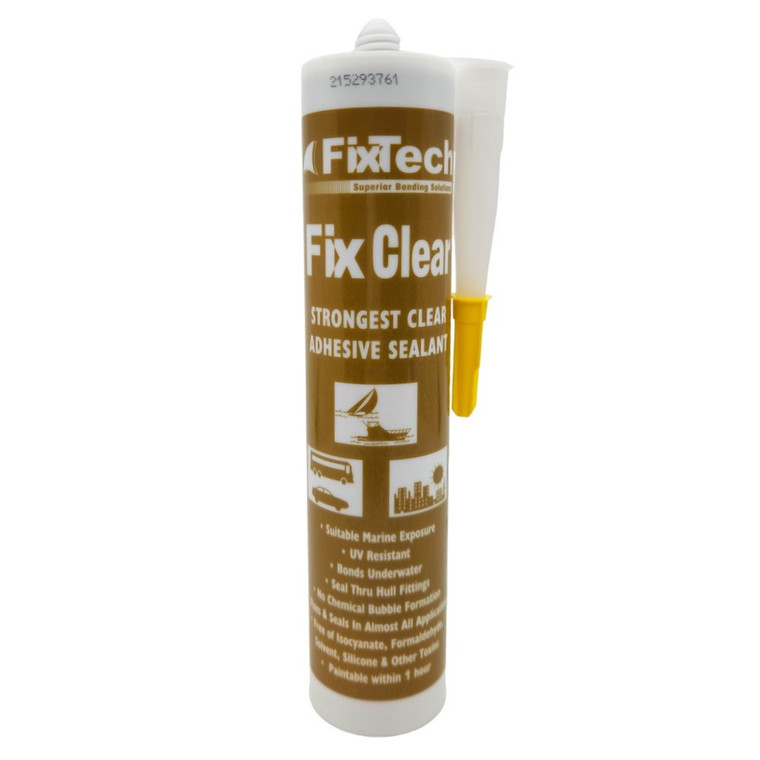 FixSeal Multi-Purpose Adhesive Sealant - Clear 290ml