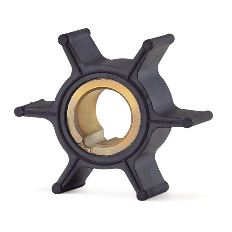 Mercury Raw Water Pump Impeller - 47-8M0214945