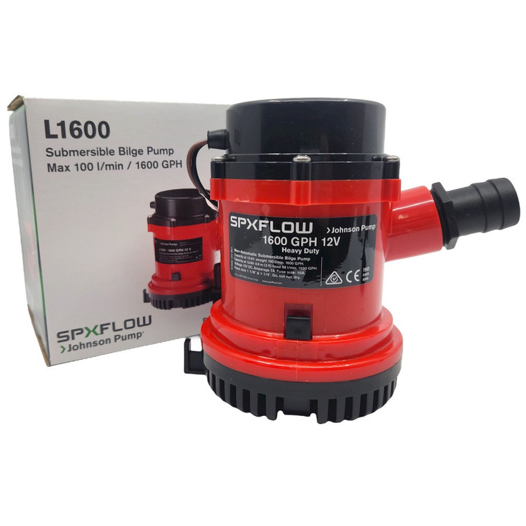 Heavy Duty Marine Bilge Pump 1600GPH 24V