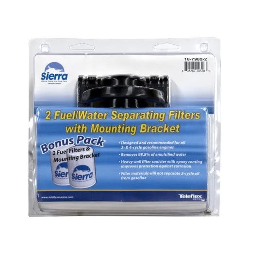 Sierra Marine Fuel Water Separator Kit with Bonus Pack - 18-7982-2