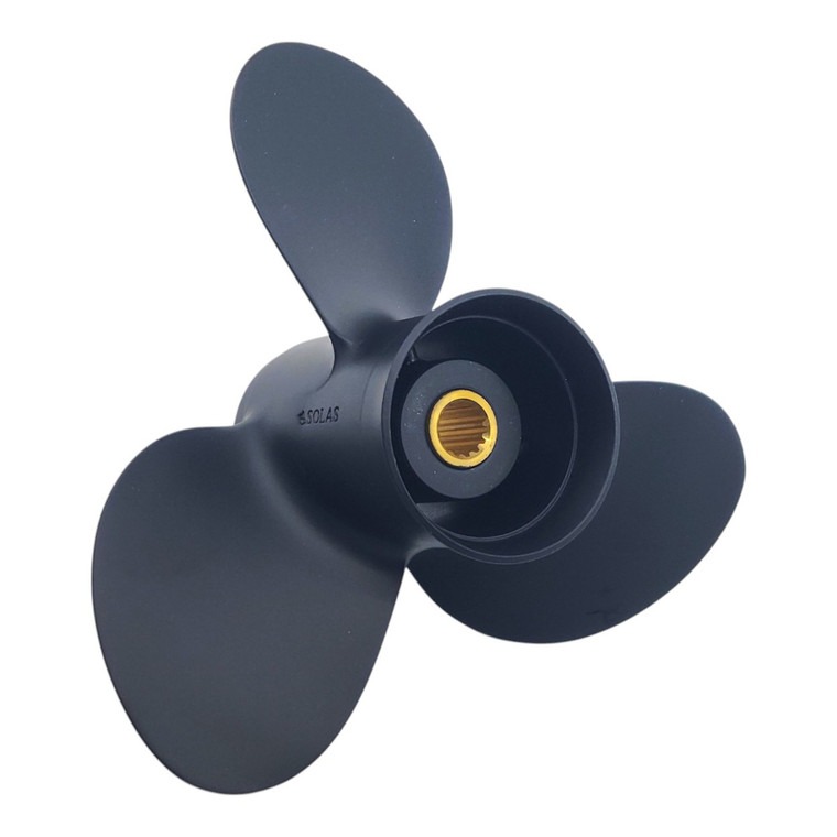 Mercury 6-15HP Solas Amita 3 Aluminium 3 Blade Propeller - 9.25" Diameter 9" Pitch