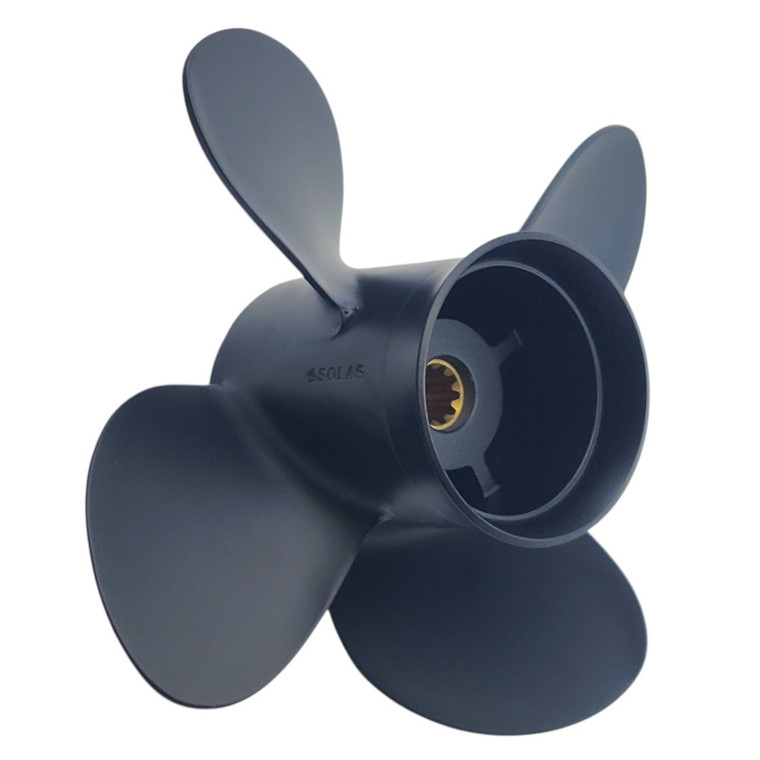Parsun 20-30HP Solas Amita 4 Aluminium 4 Blade Propeller - 10.1" Diameter 12" Pitch