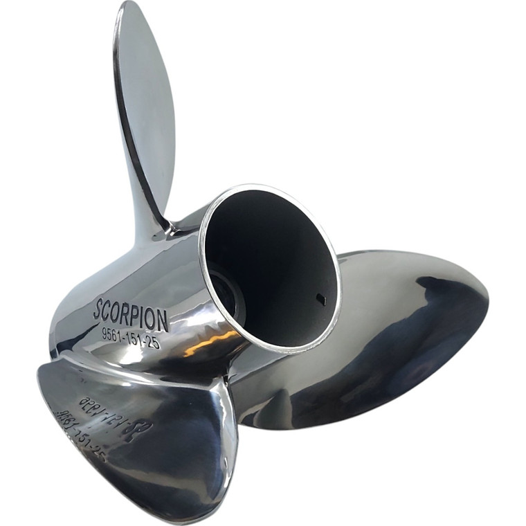 150-300HP Rubex S3 Scorpion Stainless Steel Propeller - 15.13" Diameter 26" Pitch