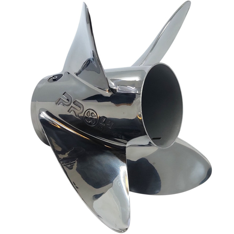 Volvo Penta SX Drive Solas Rubex Pro L4 Stainless Steel 4 Blade Right Hand Propeller - 15" Diameter 26" Pitch