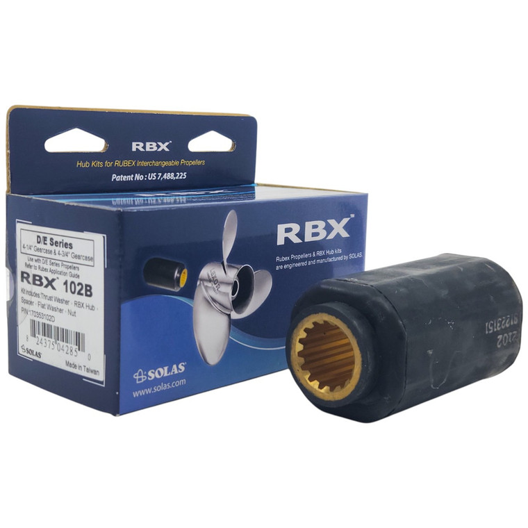 RBX-102B Mercruiser Alpha 1 & Bravo 1 Solas Rubex Propeller Hub Kit