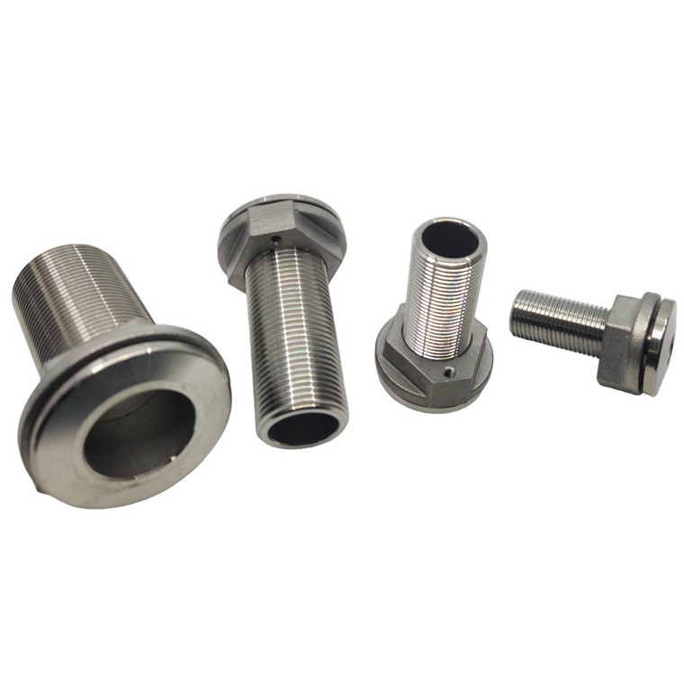 Stainless Steel Marine Thru Hull Skin Fitting - 2-1/2"
