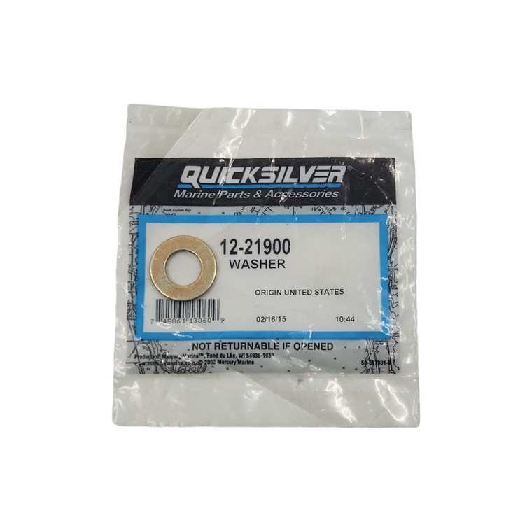 MerCruiser Genuine Sterndrive Flat Washer - 12-21900