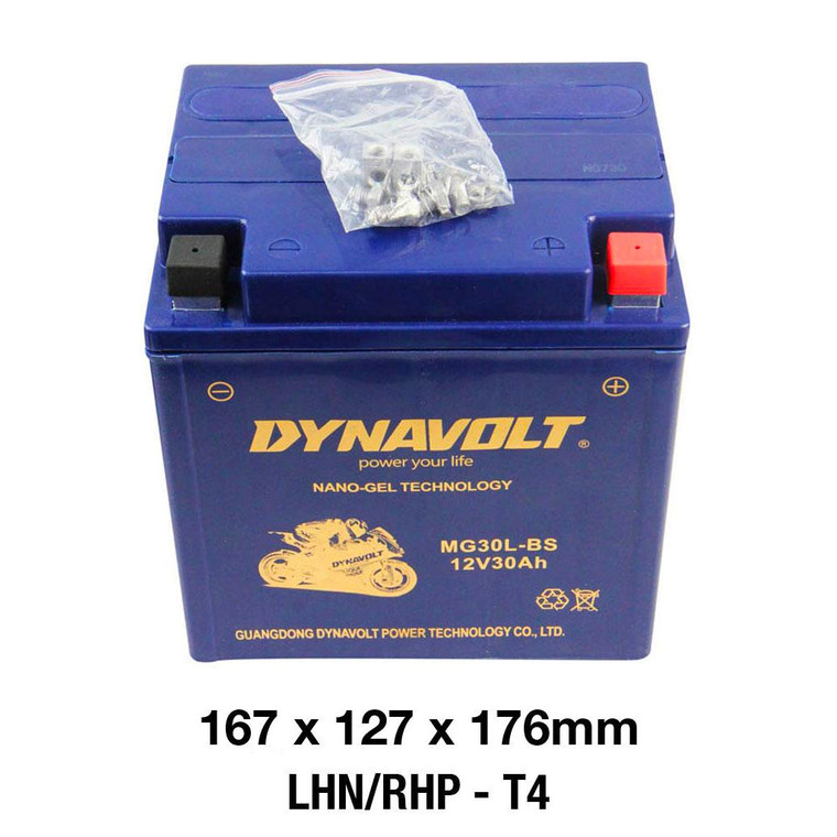 Dynavolt 12V Nano Gel 30AH Battery for 2012-2015 Sea-Doo 4-TEC GTX LTD iS 260