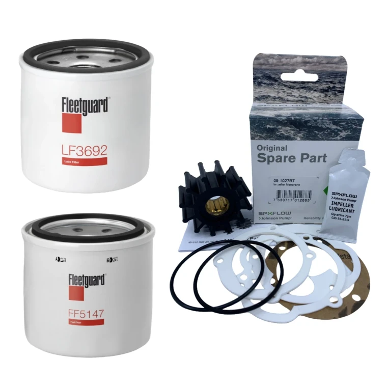Yanmar 3JH2E / 3JH2TE / 3JH3E / 3JH4E Aftermarket Marine Service Kit