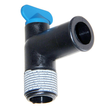 Exhaust Fitting, 90� with Drain for Fits Mercruiser V6 V8 Sierra with Center Rise Manifolds