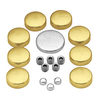 Freeze Plug Kit for GM V6 & V8 Brass