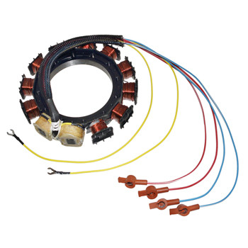 Stator - 9amp for Mercury 45-75 4-Cyl 50-70HP 3cyls 3985704A7
