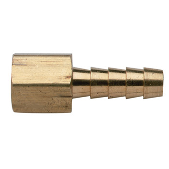 Brass Hose Barb 3/8" x 1/4�NPT - Universal