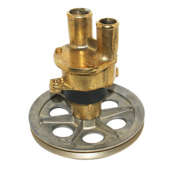 Raw Water Pump 6.5" V-Pulley for OMC/Volvo Ford & GM with 11/4�&1" Hose 1994-2000